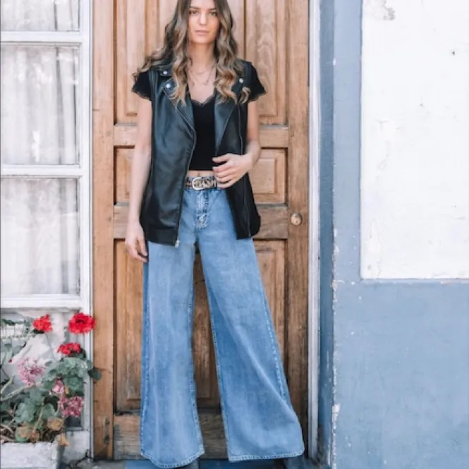 JEANS LdeA WIDE LEG (CULOTTE)